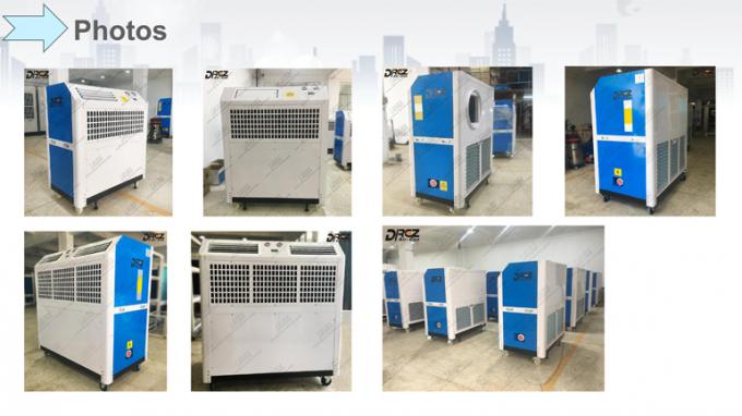 Drez 5HP 4 Ton Verpakte Draagbare Airconditioner 1.3m*0.75m*1.65m voor Luifel het Koelen