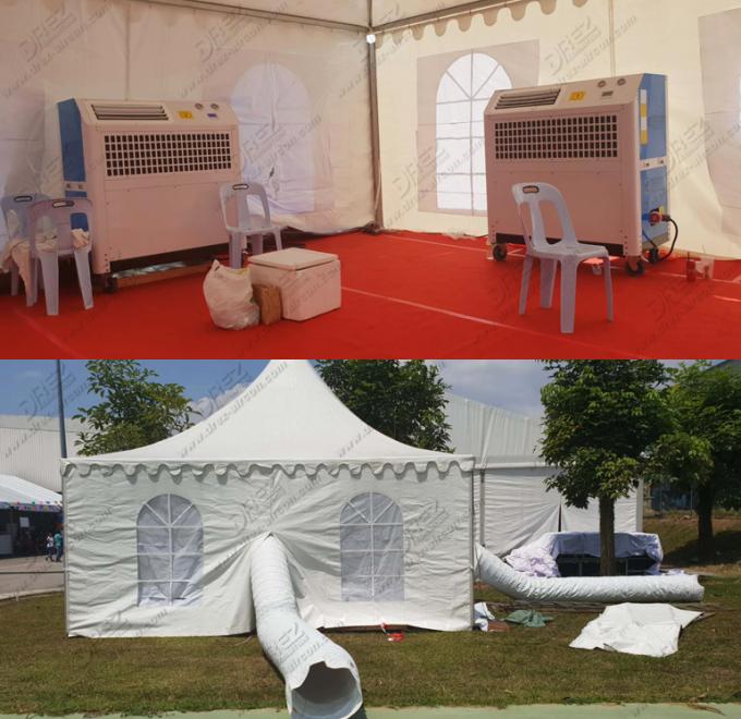 7.5HP Airconditioner van de 6 Ton de Draagbare Tent, Verpakte Openluchtgebeurtenissen Draagbare AC Eenheid