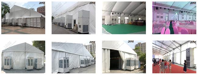 Anticorrosieve Verpakte TentAirconditioner, de Tent van 30 Tonmarkttenten Luchtkoelingssysteem