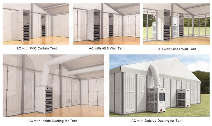 Centrale Geleide Tent Koelere Airconditioner/Commerciële Harder voor Tentoplossingen