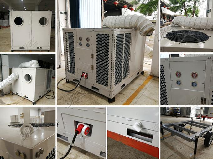 Kleine Capaciteits10hp Verpakte Airconditioner met Aanhangwagen voor Commercieel Koelsysteem