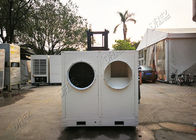 R22 Koelmiddel die en Draagbare Verpakte Airconditioner met Aanhangwagen koelen verwarmen