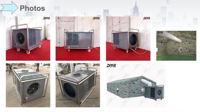 Airconditioner van de Drez de Mobiele Horizontale Draagbare Tent 6 Tontent het Koelen Gebruik met Leiding