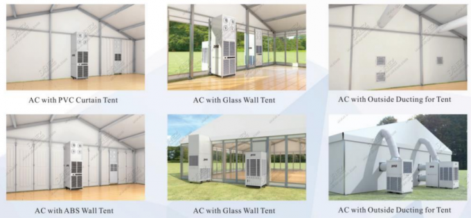 25HP klassieke Verpakte TentAirconditioner, het Industriële Verwarmen & Koelen Aircon voor Tent