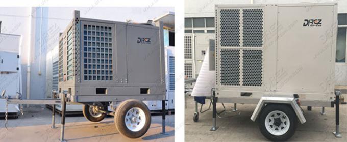 Volledige de Structuur Industriële Draagbare Airconditioner van de Metaalplaat met Buizen65-70db Lawaai