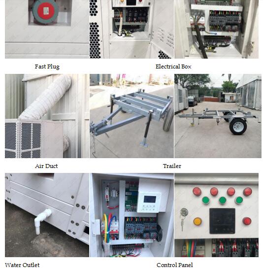 Airconditioner van de energierendement25hp de Draagbare Tent/Mobiele AC Eenheid