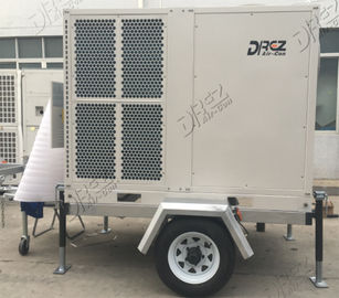 China aanhangwagen van 10HP 29KW zette Type van Airconditioner het Gemakkelijke Vervoerende Koel Verpakte Dak op leverancier